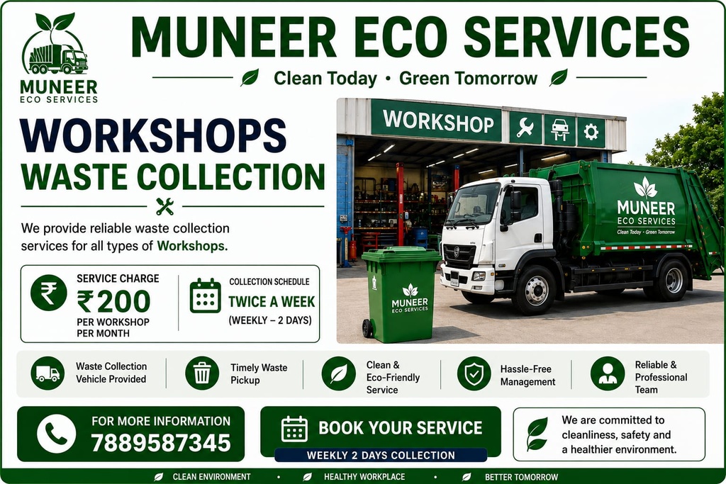 WORKSHOPS WASTE COLLECTION